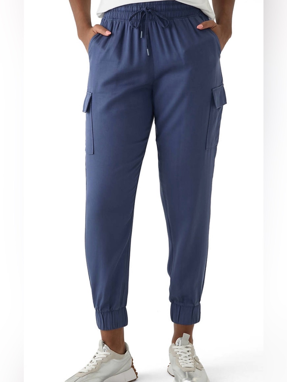 Yogalicious Navy Blue Cargo Joggers
